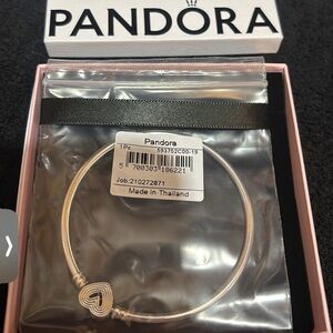 Pandora Heart Bangle Bracelet